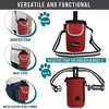 PetAmi Dog Treat Pouch, Large Pet Training Bag Pocket for Kibbles Toys, Trainer Essentials Supply Holder Waste Dispenser, 3 Ways to Wear - 4 of 4