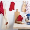 KITCHENAID Ribbed Soft Silicone Oven Mitt 2-Pack Set - 3 of 4