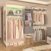 Aheaplus Closet System with 2-Drawers, Adjustable - 2 of 4