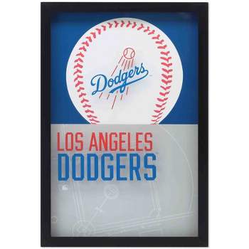 MLB Baseball Photo Picture Frame Kit - Los Angeles Dodgers (Blue Matting,  White Trim) - Dynasty Sports & Framing