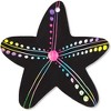 Bright Creations 50 Pack Rainbow Scratch Paper in Ocean Sea Animal Designs with Wooden Sticks and Ribbons for Kids DIY Craft Projects - 3 of 4