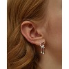 Molenia Moon Star Earrings Studs, 925 Sterling Silver Small Crescent Moon Studs Star Dangle Earrings Tiny Drop Tassel Dainty Jewelry Gifts for Women - 2 of 4