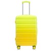 Cesicia 20"/24"/28" 3 pcs/set in PC Spinner Wheel Luggage with Combination Lock, Gradient Color - 4 of 4