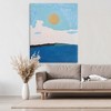 Stupell Industries Simple Blue Sky View Canvas Art - 3 of 4