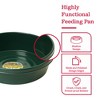 Little Giant 3 Gallon Durable and Versatile Plastic Flat Farm Livestock and Pet Ranch Home Feed and Water Utility Pan - image 3 of 4