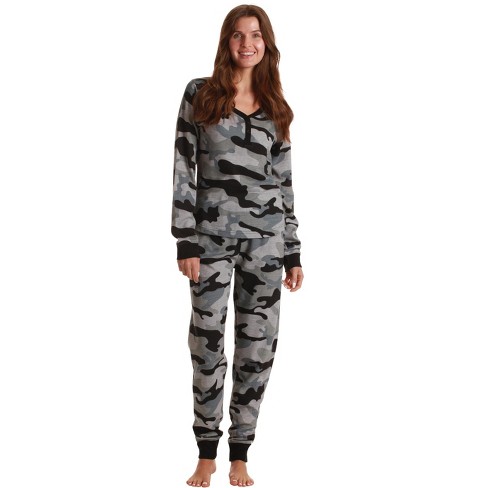 followme Buffalo Plaid 2 Piece Thermal Pajama Set For Women -jogger Winter  Christmas Pjs 6372-10512-xxl : Target