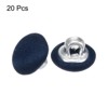 Unique Bargains Cloth Covered Aluminum Sewing Buttons 20 Pcs - 3 of 4