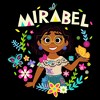 Girl's Encanto Mirabel in Nature Ornate Floral Crop Top T-Shirt - 2 of 3