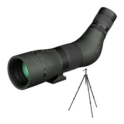 Vortex Diamondback HD 16-48x65 Angled Spotting Scope & High Country II Tripod