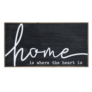 VIP Wood 31.5 in. Black Home Sign - 1 of 4