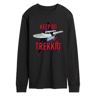 Men's - Star Trek - Keep On Trekkin Long Sleeve Graphic T-Shirt