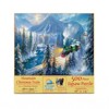 Sunsout Mountain Christmas Train 500 pc  Christmas Jigsaw Puzzle 69830 - 3 of 4