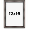 PosterPalooza | Shadow Box 1.75" Deep Brown Picture Frame - UV Acrylic, Foam Board Backing, Hanging Hardware - 2 of 4
