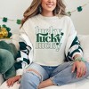 Simply Sage Market Women's Lucky Clover Stacked Short Sleeve Garment Dyed Tee - 2 of 4