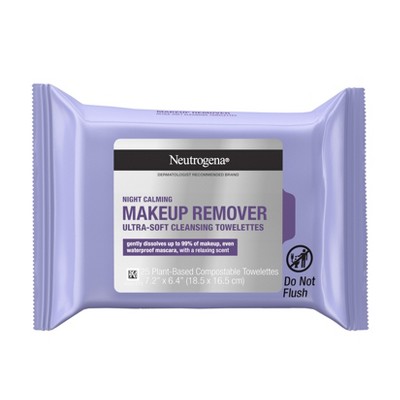 Neutrogena Facial Cleansing Makeup Remover Towelettes - 25ct