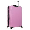Betsey Johnson Expandable Hardside Large Checked Spinner Suitcase - 2 of 4