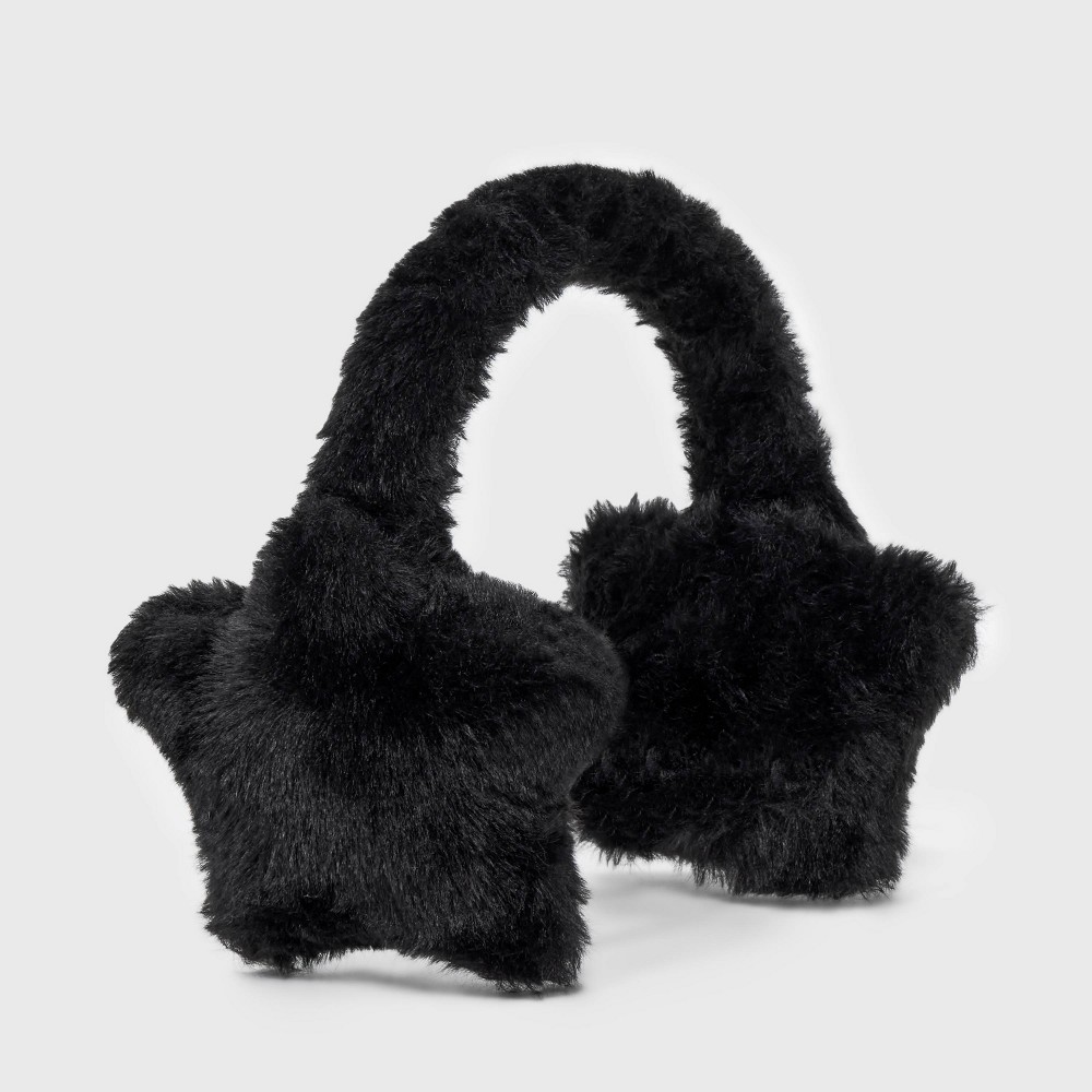 Faux Fur Star Earmuffs