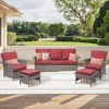 Buenhomino Outdoor Patio All-Weather Wicker Furniture Set - 4 of 4
