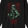 Call Of Duty Modern Warfare II Army Soldier Crew Neck Long Sleeve Men's Black Tee - 2 of 3