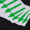 Unique Bargains Directional Sign PVC Adhesive Removable Small Arrow Sticker 4 Sheet - 4 of 4