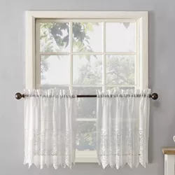 Joy Lace Curtain Tiers Pair No. 918