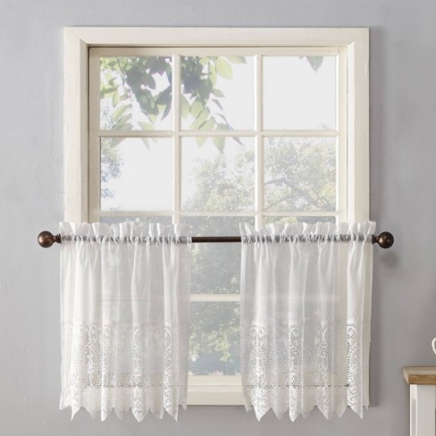 Joy Lace Curtain Tiers Pair No. 918 - image 1 of 4