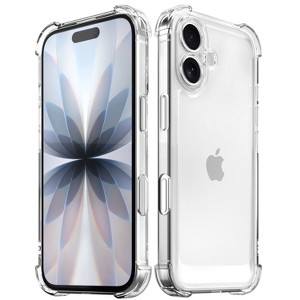 Vena For Apple iPhone 17 Case Clear, Bump Resistant Crystal Clear Cover, Drop Protection Back Slim Protective Phone Case - 1 of 4