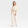 Women's Bubble Hem Long Sleeve Top - JoyLab™ - 3 of 3