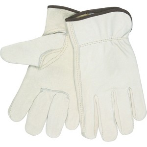 Mcr Safety Driver Gloves Leather Medium Cream 3211M - 1 of 1