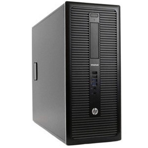 HP EliteDesk 800G1 Tower Computer | Quad Core Intel i5 (3.2) | 8GB DDR3 RAM | 250GB HDD Hard disk Drive | Win 10 Pro | Manufacturer Refurbished - 1 of 4
