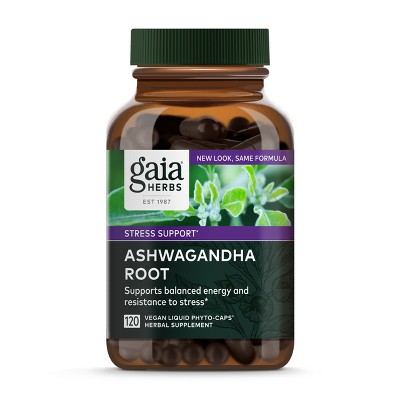 Gaia Herbs Ashwagandha Root - Supports a Healthy Response to Stress, the Immune System, and Restful Sleep