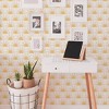 Tempaper & Co.® Sun Removable Peel and Stick Wallpaper, Sunshine Yellow, 28 sq ft: Vinyl, Self-Adhesive, Geometric Pattern - 2 of 4