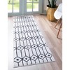 Unique Loom Matrix Trellis Collection Area Rug - Diamonds - 2 of 4