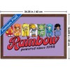 Trends International Rainbow Brite (1984) - Powered By Rainbow Team Framed Wall Poster Prints - 3 of 4