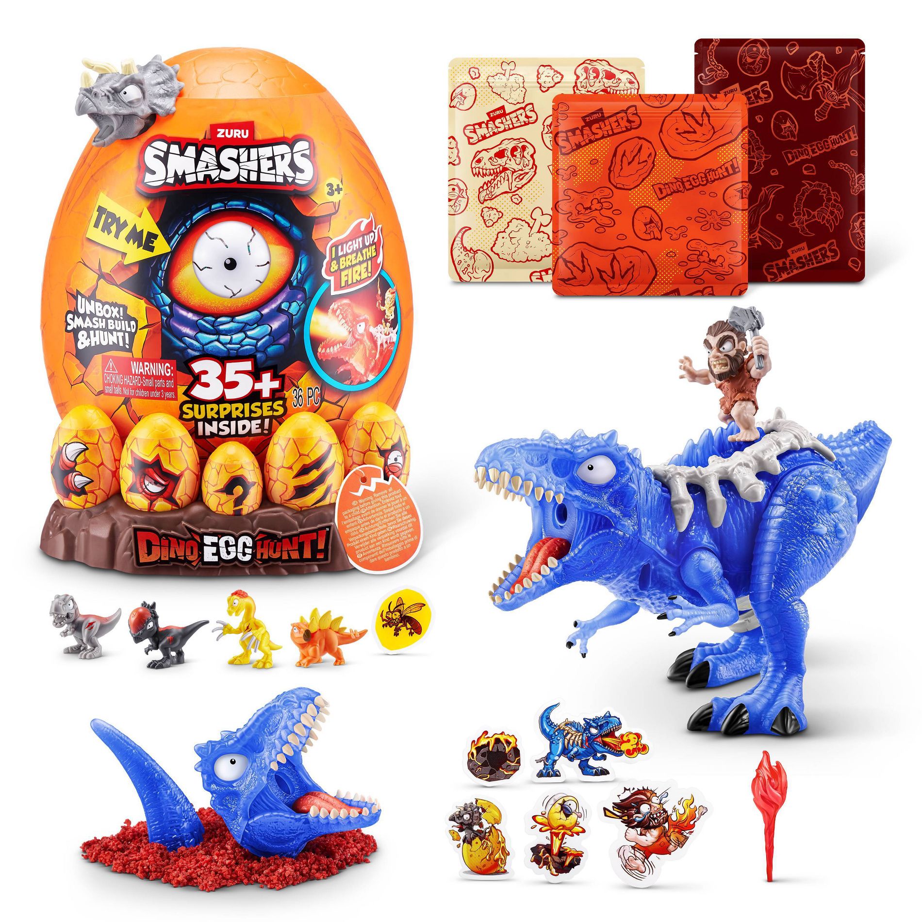 Smashers Dino Egg Hunt Figure
