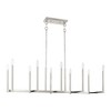 Livex Lighting Alpine 10 - Light Chandelier in  Polished Nickel - 4 of 4