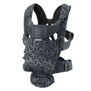 BabyBjörn Baby Carrier Free Mesh - Anthracite Leopard - 1 of 3