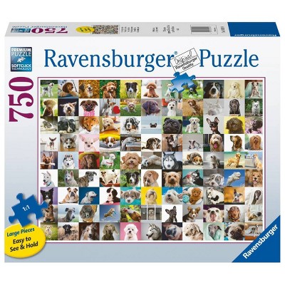 Ravensburger 99 Lovable Dogs Large Format Jigsaw Puzzle - 750pc