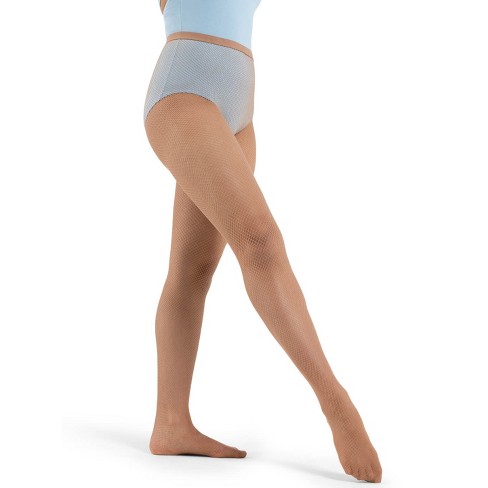 TotalSTRETCH Seamless Footed Tights LIGHT SUNTAN / Adult - SM