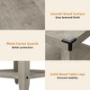 Farmhouse End Table 3 Tier 12"D x 23.6"W x 23.6"H - 4 of 4
