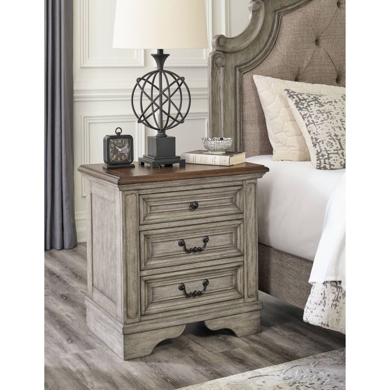 Lodenbay Nightstand Black/Gray - Signature Design by Ashley, 2 of 9