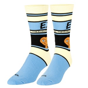 ODD SOX, Movies, E.T Extra-Terrestrial, Novelty Crew Socks, Fun Cool 80s - 1 of 4