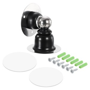 Unique Bargains Stainless Steel Magnetic Door Stops with Self Adhesive and Screw Mount - 1 of 4