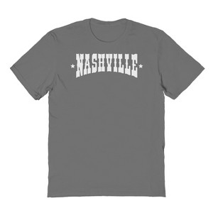 Rerun Island Men's Nashville Short Sleeve Graphic Cotton T-shirt - 1 of 1