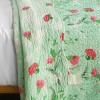 Slickblue 3PC Cotton Vermicelli-Quilted Patchwork Quilt Set, Full/Queen Size with 2 Shams, 12 Patterns - 3 of 4
