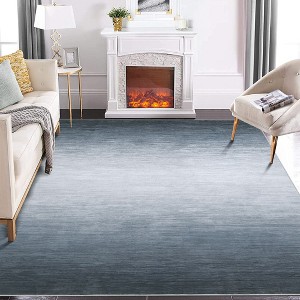 Modern Ombre Area Rug Washable Area Rugs for Living Room Bedroom - 1 of 4
