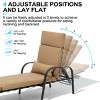 Crestlive Products Patio Chaise Lounge Chair Outdoor with Cushion & Pillow Adjustable 5 Position Pool Recliner - 4 of 4