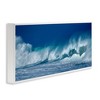 Stupell Industries Panoramic Tsunami Wave Splashing, 30" x 13" - 3 of 4