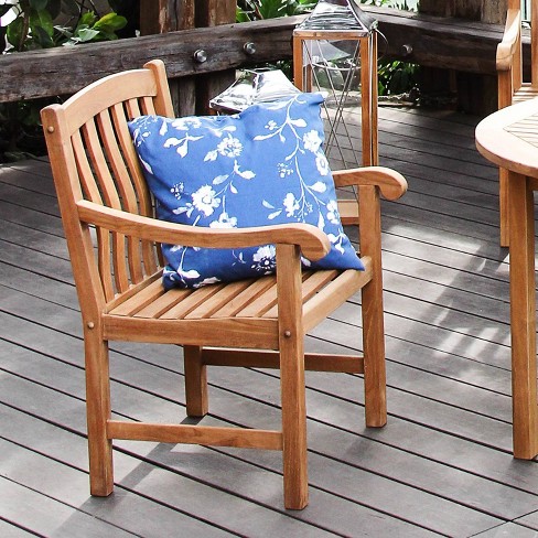 Outdoor discount timber chairs