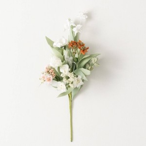 Sullivans Artificial Mixed Wild Flower Pick 15"H; White - 1 of 3